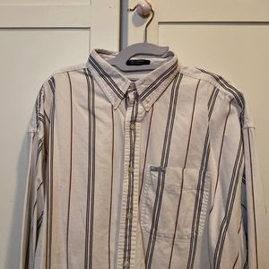 Striped white Ralph Lauren Chaps button down